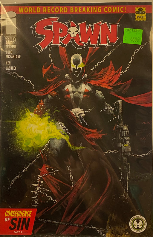 Comic Books Image Comics - Spawn (1992) 309 - Cover C Zaffino Variant Edition (Cond. VF-) - 4606 - Cardboard Memories Inc.