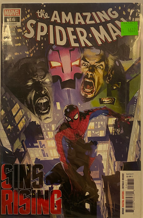 Comic Books Marvel Comics - Amazing Spider-Man (2018 6th Series) 046 (Cond. VF-) - 4607 - Cardboard Memories Inc.
