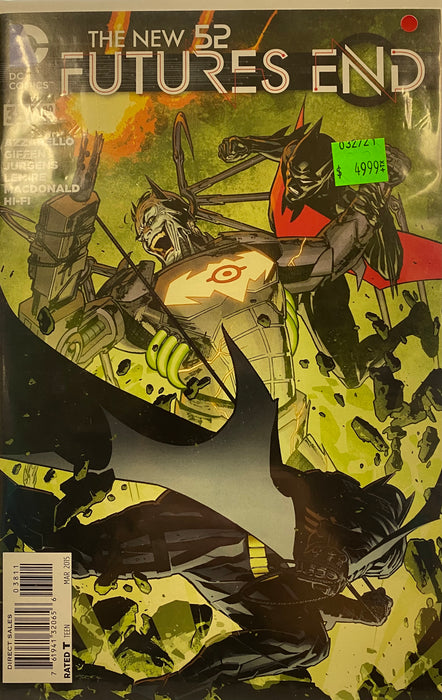Comic Books DC Comics - New 52 Future's End (2014) 038 (Cond. VF-) - 4999 - Cardboard Memories Inc.