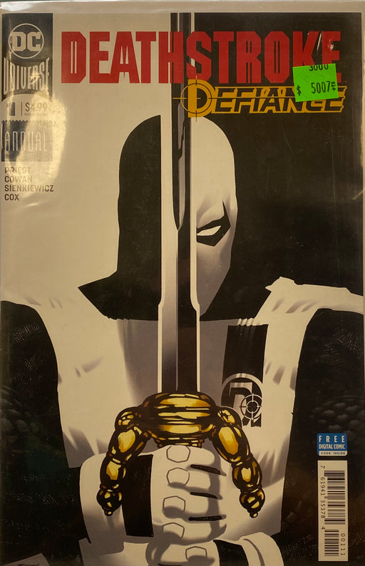 Comic Books DC Comics - Deathstroke Annual (2018) 001 (Cond. VF-) - 5007 - Cardboard Memories Inc.