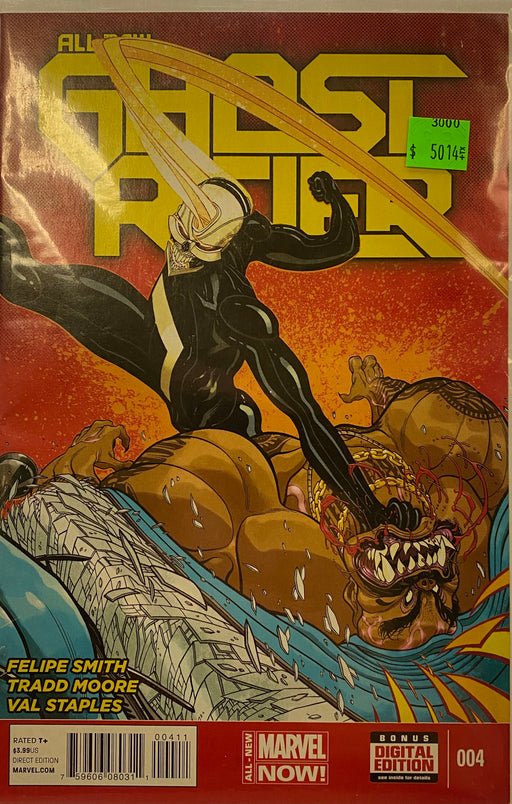 Comic Books Marvel Comics - All-New Ghost Rider (2019) 004 (Cond. VF-) - 5014 - Cardboard Memories Inc.