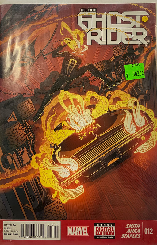 Comic Books Marvel Comics - All-New Ghost Rider (2014) 012 (Cond. VF-) - 5020 - Cardboard Memories Inc.