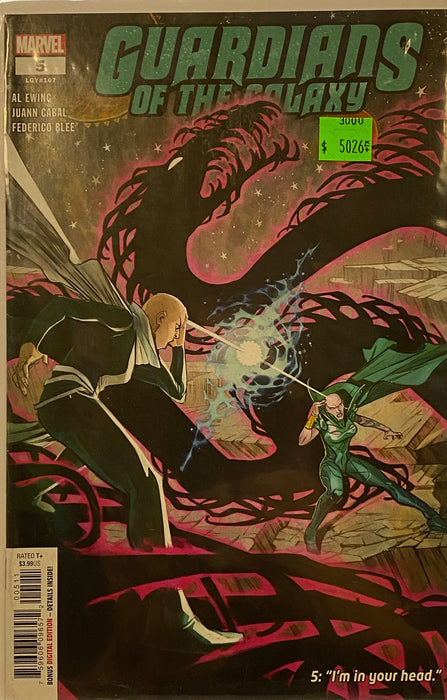 Comic Books Marvel Comics - Guardians Of The Galaxy (2020 7th Series) 005 (Cond. VF-) - 5026 - Cardboard Memories Inc.