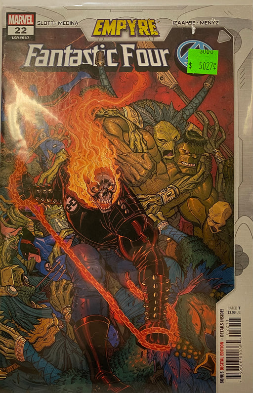 Comic Books Marvel Comics - Fantastic Four (2018 6th Series) 022 (Cond. VF-) - 5027 - Cardboard Memories Inc.