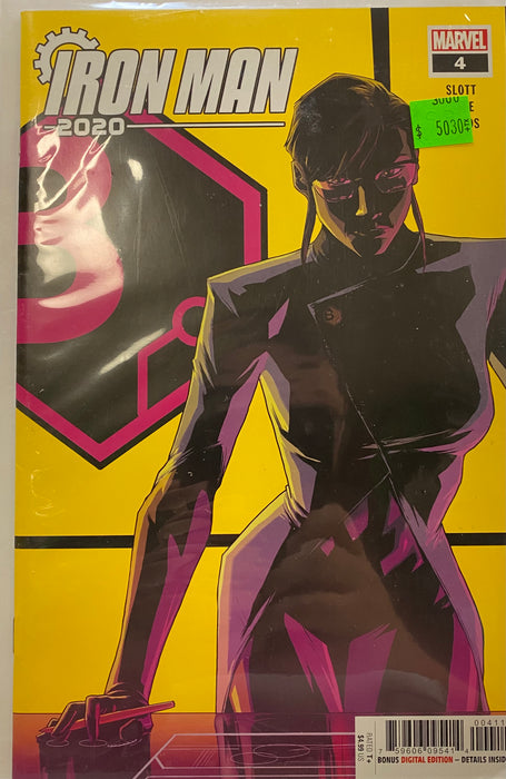 Comic Books Marvel Comics - Iron Man 2020 (2020) 004 (Cond. FN/VF) - 5030 - Cardboard Memories Inc.