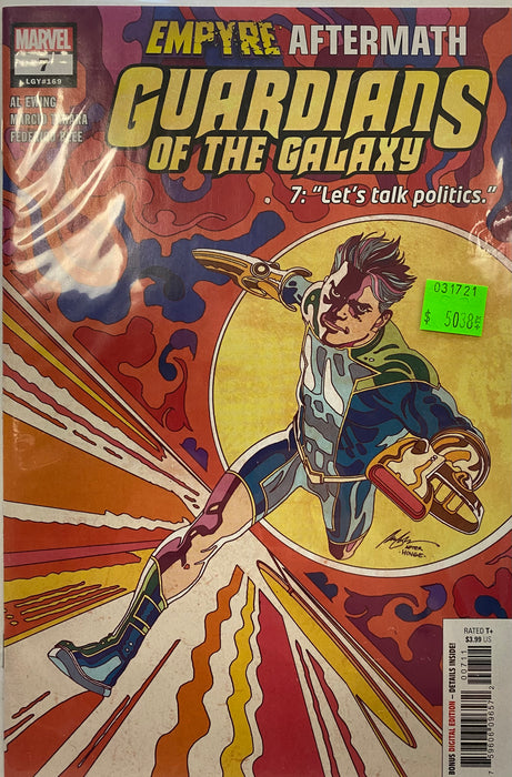 Comic Books Marvel Comics - Guardians of the Galaxy (2020 7th Series) 007 (Cond. VF-) - 8921 - Cardboard Memories Inc.