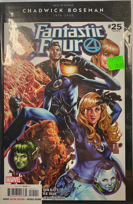 Comic Books Marvel Comics - Fantastic Four (2018 6th Series) 025 (Cond. VF-) - 5039 - Cardboard Memories Inc.