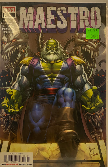 Comic Books Marvel Comics - Maestro (2020) 005 (Cond. VF-) - 5044 - Cardboard Memories Inc.
