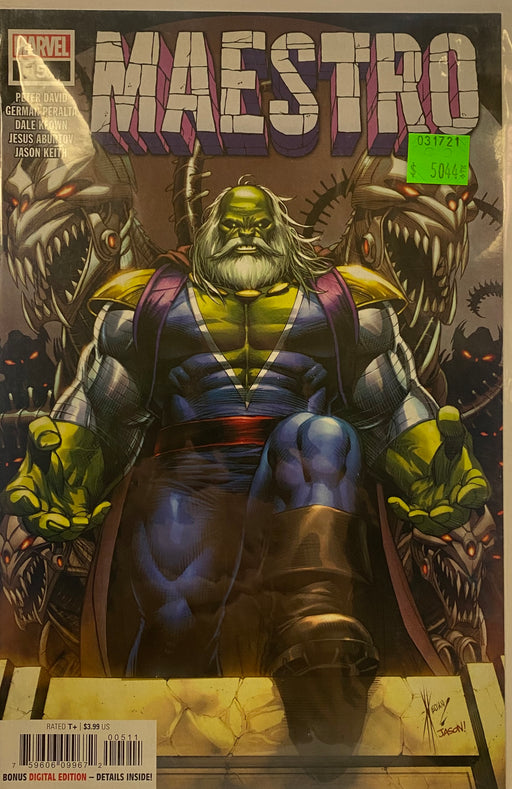 Comic Books Marvel Comics - Maestro (2020) 005 (Cond. VF-) - 5044 - Cardboard Memories Inc.
