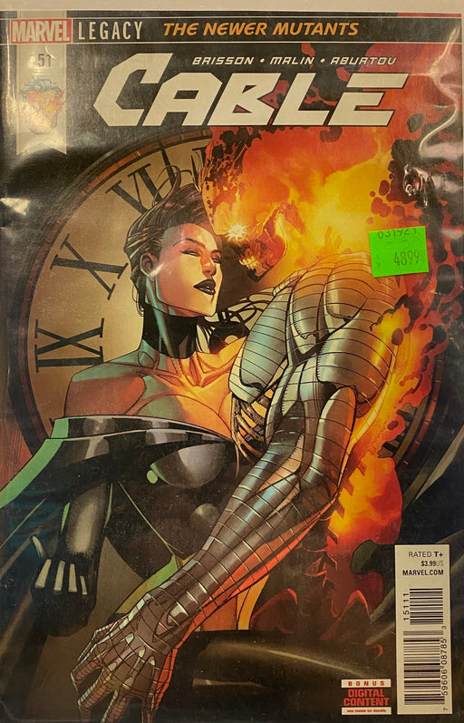Comic Books Marvel Comics - Cable (2017 4th Series) 151 (Cond. VF-) - 4899 - Cardboard Memories Inc.