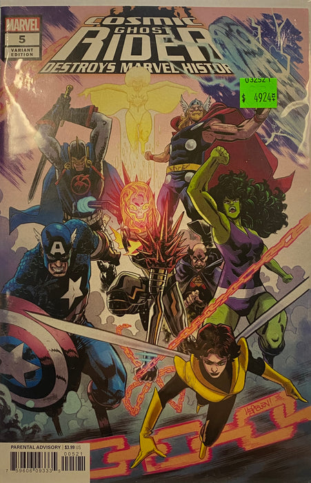 Comic Books Marvel Comics - Cosmic Ghost Rider Destroys Marvel History (2019) 005 - Cover B Variant Edition (Cond. VF-) - 4924 |
Cardboard Memories Inc.
75960609333500521