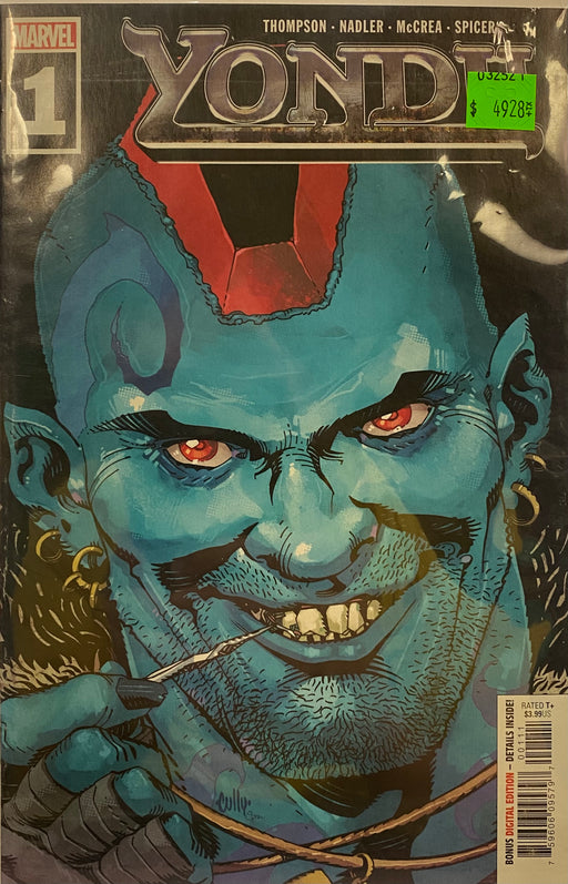 Comic Books Marvel Comics - Yondu (2019) 001 (Cond. FN) - 4928 - Cardboard Memories Inc.