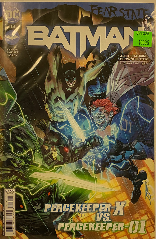 Comic Books DC Comics - Batman (2016 3rd Series) 114 (Cond. VF-) - 10095 - Cardboard Memories Inc.