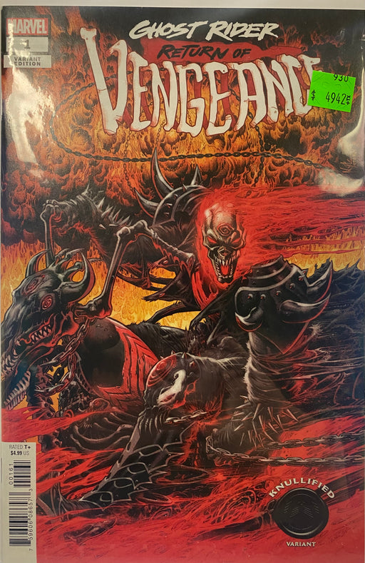 Comic Books Marvel Comics - Ghost Rider Return of Vengeance (2019) 001 - Cover F Hotz Knullified Variant Edition (Cond. VF-) - 4942 |
Cardboard Memories Inc.
75960608657300161