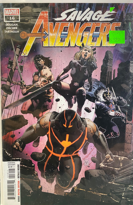 Comic Books Marvel Comics - Savage Avengers (2019) 016 (Cond. VF-) - 5294 - Cardboard Memories Inc.