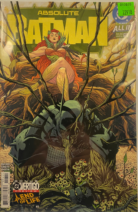 Comic Books DC Comics - Absolute Batman (2024) 017 (Cond. VF-) - 22918 |
Cardboard Memories Inc.
76194138584601711