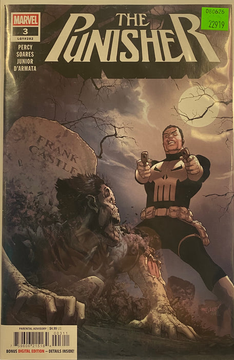 Comic Books  Marvel Comics - Punisher (2026) 003 (Cond. VF-) - 22919 |
Cardboard Memories Inc.
75960621516400311