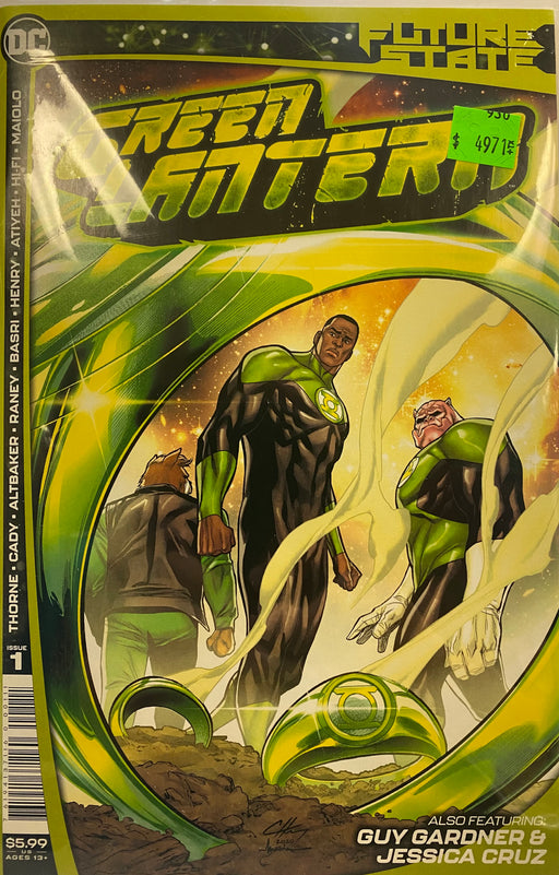 Comic Books DC Comics - Future State - Green Lantern (2021) 001 (Cond. VF-) - 4971 - Cardboard Memories Inc.