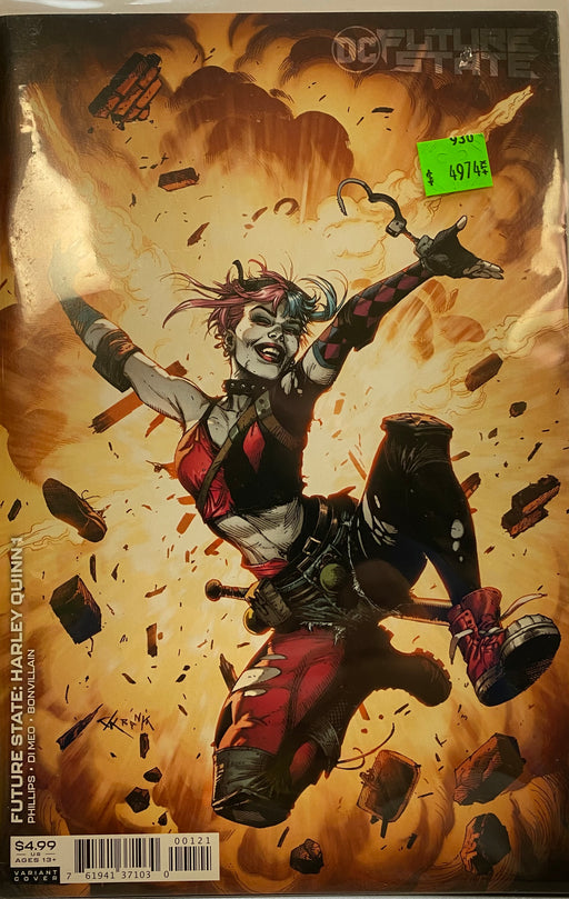 Comic Books DC Comics - Future State - Harley Quinn (2021) 001 - Cover B Variant Edition (Cond. VF-) - 4974 - Cardboard Memories Inc.