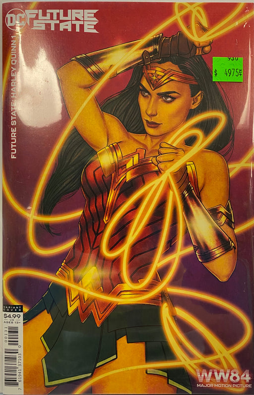 Comic Books DC Comics - Future State - Harley Quinn (2021) 001 - Cover C Wonder Woman 84 Variant Edition (Cond. VF-) - 4975 - Cardboard Memories Inc.