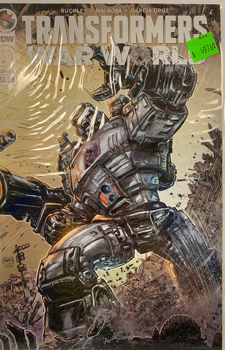 Comic Books IDW Comics - Transformers (2019) 026 - Cover A Williams II Variant Edition (Cond. VF-) - 4976 - Cardboard Memories Inc.