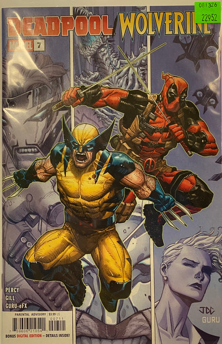 Comic Books Marvel Comics - Deadpool & Wolverine (2025) 007 (Cond. VF-) - 22952 |
Cardboard Memories Inc.
75960621054100711
