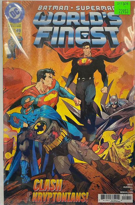 Comic Books DC Comics - Batman Superman Worlds Finest (2022) 049 (Cond. VF-) - 22953 |
Cardboard Memories Inc.
76194137521204911