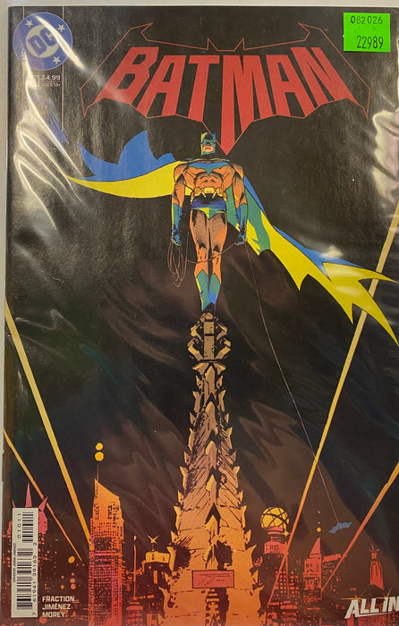 Comic Books DC Comics - Batman (2025 4th Series) 010 (Cond. VF-) - 22989 |
Cardboard Memories Inc.
76194139163201011