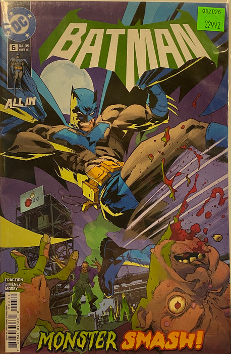 Comic Books DC Comics - Batman (2025 4th Series) 006 (Cond. VF-) - 22992 |
Cardboard Memories Inc.
76194139163200611