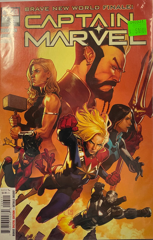 Comic Books Marvel Comics - Captain Marvel (2019 11th Series) 026 (Cond. VF-) - 5190 - Cardboard Memories Inc.