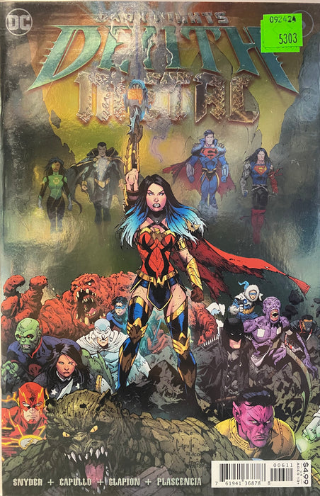 Comic Books DC Comics - Dark Nights Death Metal (2020) 006 (Cond. VF-) - 5303 - Cardboard Memories Inc.