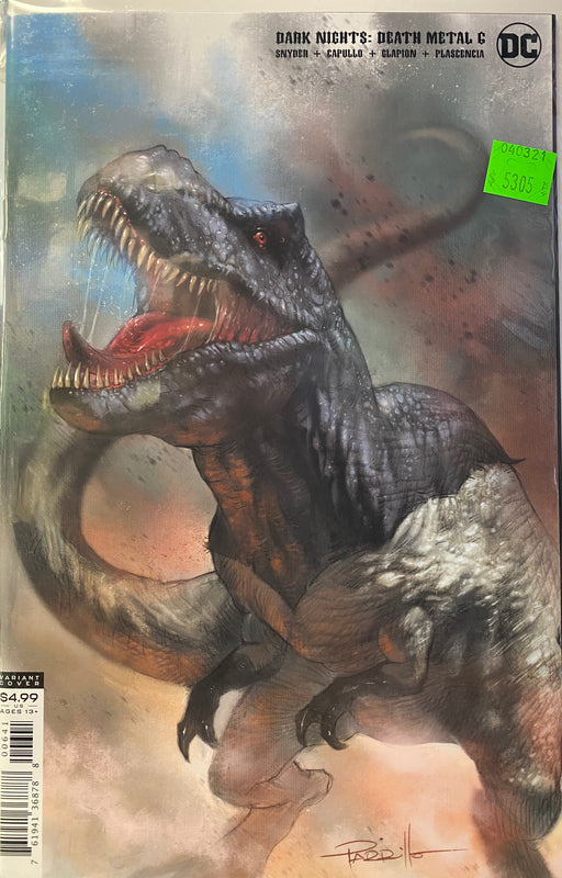 Comic Books DC Comics - Dark Nights Death Metal (2020) 006 - Cover D Lucio Parrillo Variant Edition (Cond. VF-) - 5305 - Cardboard Memories Inc.
