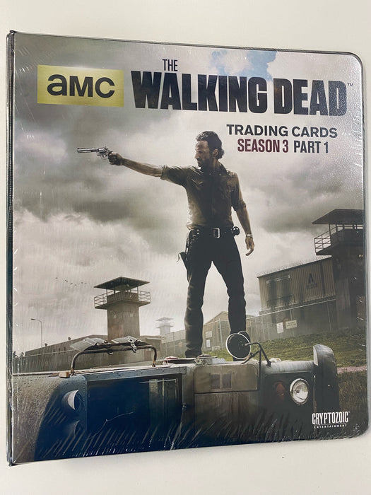 Walking Dead - Season 3 Part 1 Trading Cards - Binder Sealed Cardboard Memories Inc. Walking Dead - Season 3 Part 1 Trading Cards - Binder Sealed Cardboard Memories Inc.