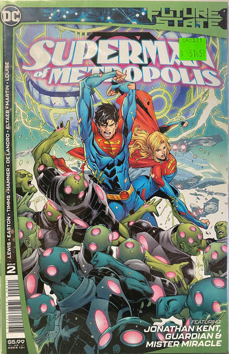 Comic Books DC Comics - Future State Superman of Metropolis (2021) 002 (Cond. VF-) - 5145 - Cardboard Memories Inc.