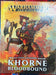 Collectible Miniature Games Games Workshop - Warhammer Age of Sigmar - 1st Edition - Chaos Battletome - Khorne Bloodbound (OUT OF PRINT) - Cardboard Memories Inc.