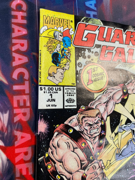 Comic Books Marvel Comics - Guardians of the Galaxy (1990 1st Series) 001 - Direct Edition (Cond. VG/FN) - 4189 - Cardboard Memories Inc.