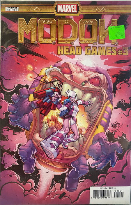Comic Books Marvel Comics - Modok Head Games (2020) 003 of 4 - Cover B Lafuente Variant Edition (Cond. VF-) - 4798 - Cardboard Memories Inc.