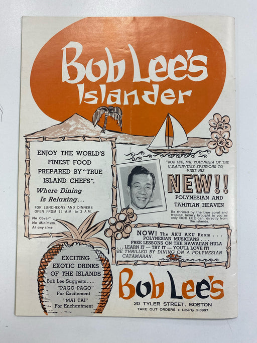 Magazine Boston Garden - Boston Bruins Hockey Official Program - 1964-65 Season - Vintage Magazine (Cond. VF-) - MG0101 - Cardboard Memories Inc.