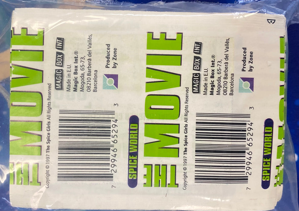 Stickers Magic Box International - Spice World the Movie - 50 Sticker Pack - Cardboard Memories Inc.