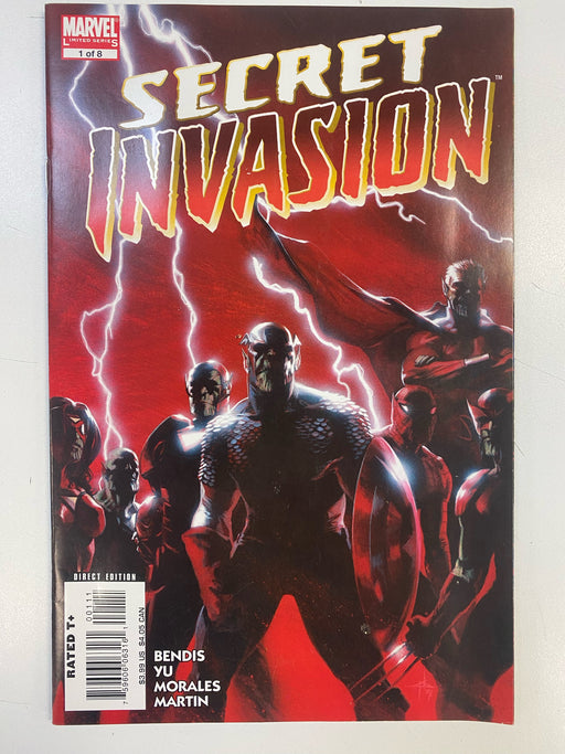 Comic Books Marvel Comics - Secret Invasion (2008) 001-008 Full Set (Cond. FN- to VF-) 21566 | Cardboard Memories Inc.