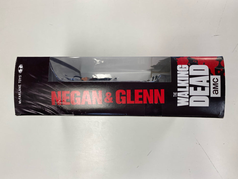 Action Figures and Toys McFarlane Toys - Walking Dead - Negan & Glenn 5" Figures Deluxe Set - Cardboard Memories Inc.