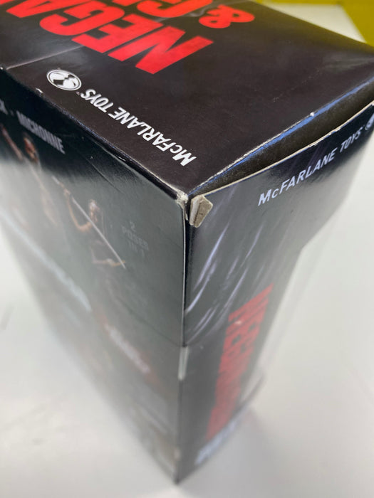 Action Figures and Toys McFarlane Toys - Walking Dead - Negan & Glenn 5" Figures Deluxe Set - Cardboard Memories Inc.