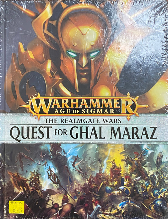 Collectible Miniature Games Games Workshop - Warhammer Age of Sigmar - 1st Edition - Supplement - Realmgate Wars - Quest for Ghal Maraz (OUT OF PRINT) - Cardboard Memories Inc.