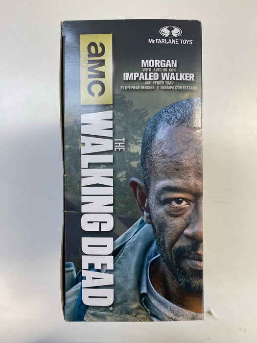 Action Figures and Toys McFarlane Toys - Walking Dead  - Series 8 - Morgan with Impaled Walker - Action Figure *DAMAGED BOX* - Cardboard Memories Inc.