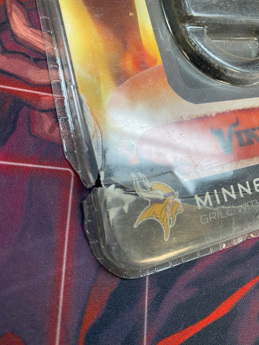 Pangea Brands - NFL - Team Branders - Hot Dog - Minnesota Vikings - DAMAGED PACKAGING - Cardboard Memories Inc.