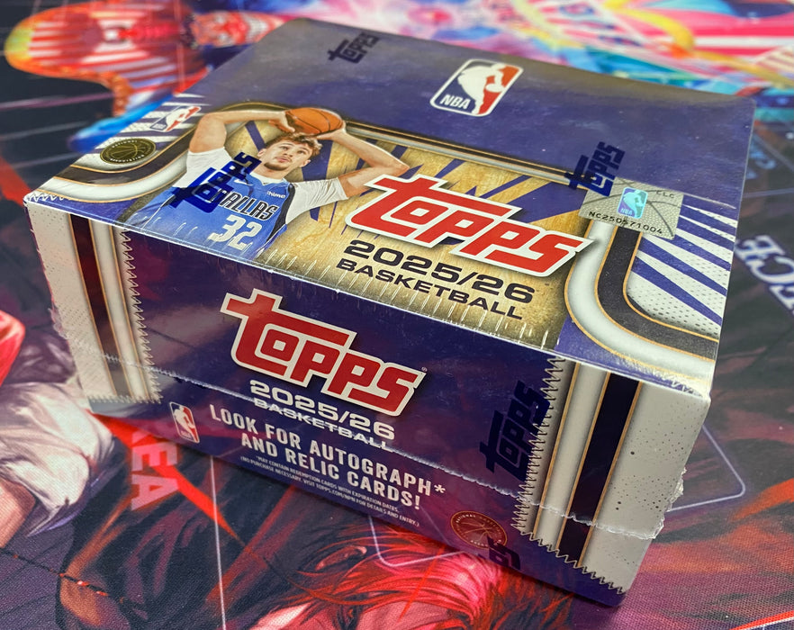 Sports Cards Topps - 2025-26 - Basketball - Flagship Retail Box - Cardboard Memories Inc.