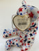 Plush TY Beanie Baby - Red, White & Blue the Bear - Cardboard Memories Inc.