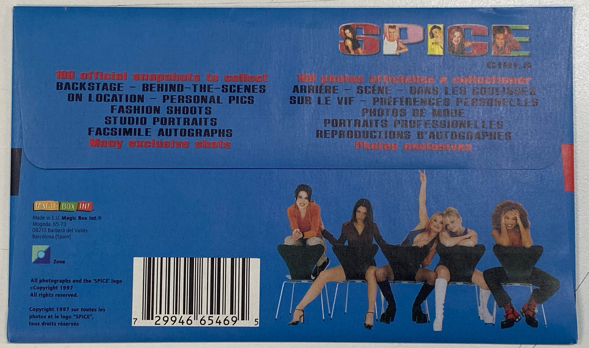 Stickers Magic Box International - Official Spice Girls Snapshots - Snapshot Pack - Series 2 - Cardboard Memories Inc.