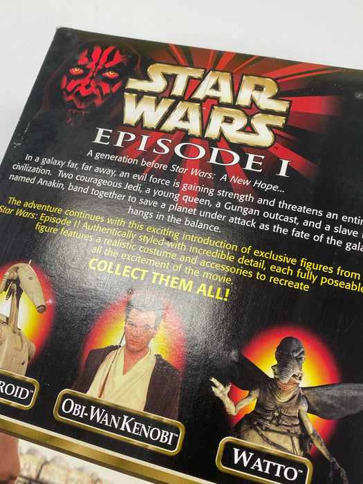 Action Figures and Toys Hasbro - Star Wars - Episode 1 - Watto - 12" Action Figure *DAMAGED BOX* - Cardboard Memories Inc.