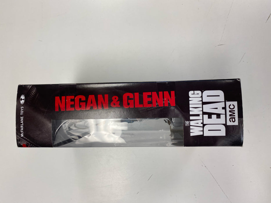 Action Figures and Toys McFarlane Toys - Walking Dead - Negan & Glenn 5" Figures Deluxe Set - Cardboard Memories Inc.